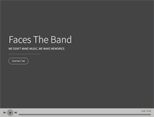 Tablet Screenshot of facestheband.net